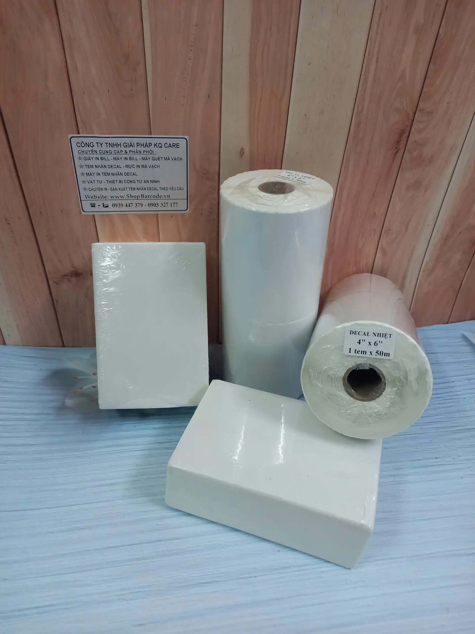 giấy decal nhiệt 100x150mm